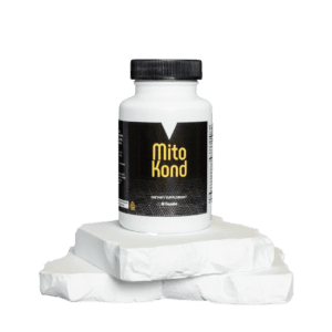 A bottle of mito hond is sitting on some white paper.
